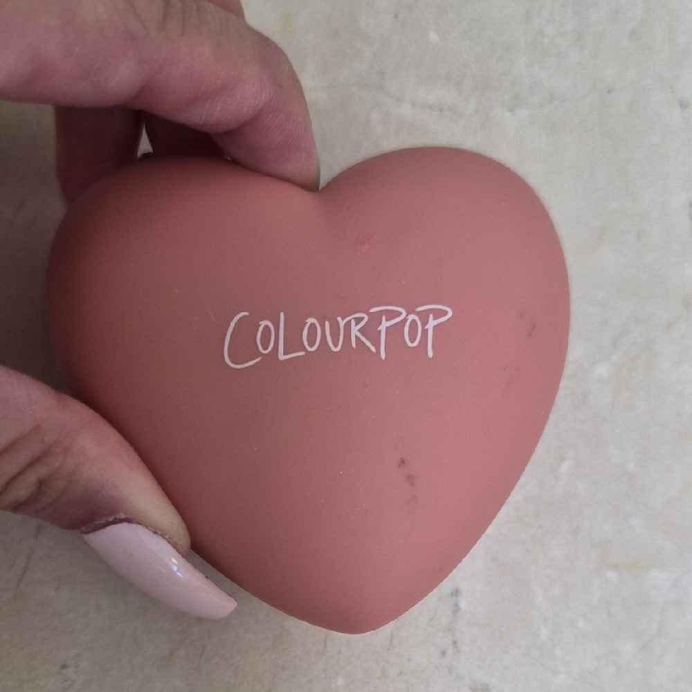 Colourpop Heart Blush in Warm Pink